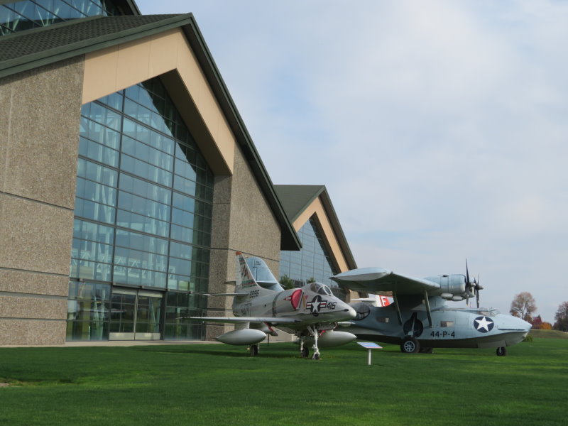 Evergreen Aviation and Space Museum: The theatre building
